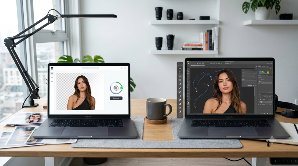 Canva Background Remover vs. Photoshop